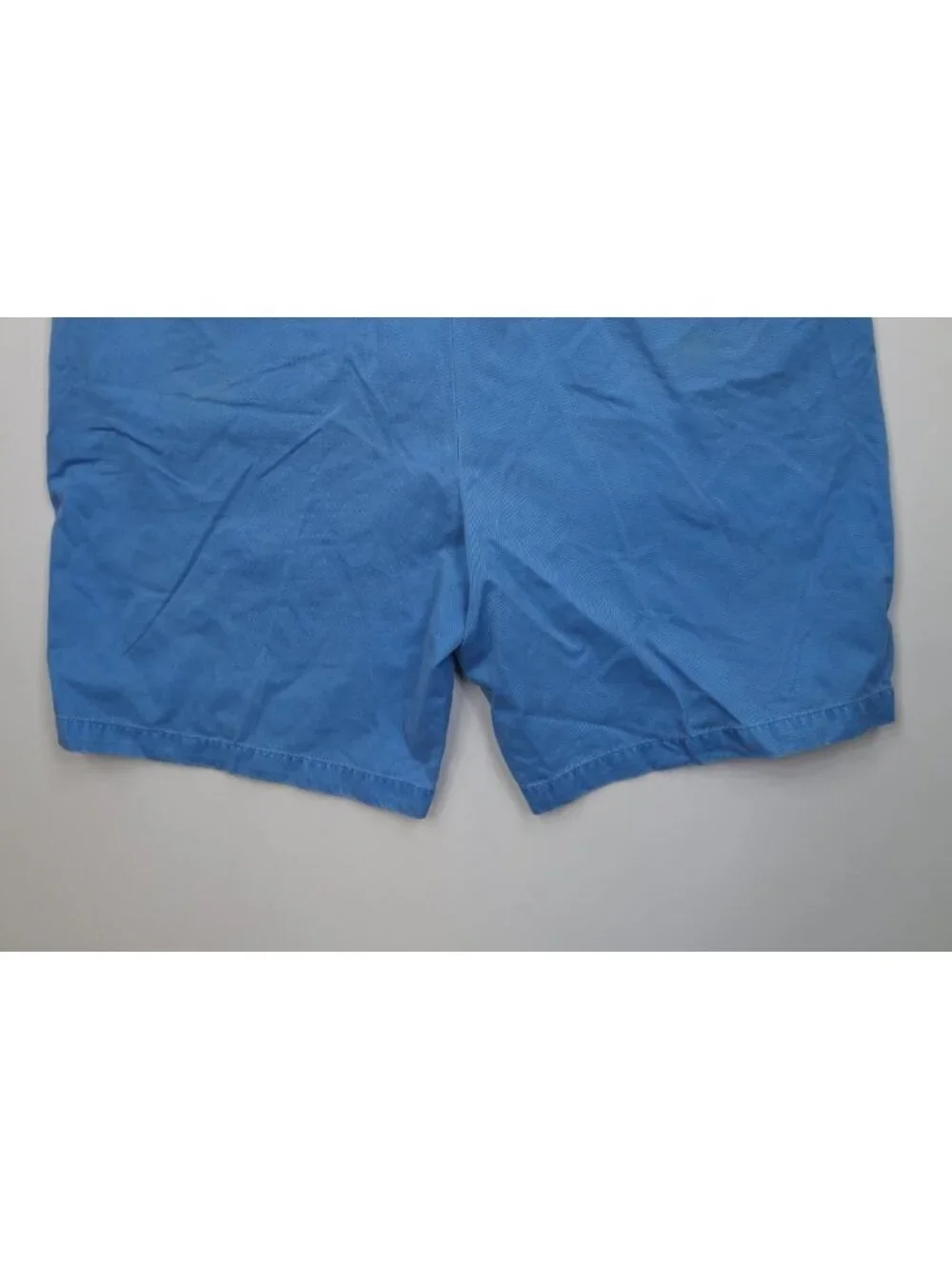 Peter Millar Mens 40 Stonewash Above Knee Golf Chino Shorts Blue Pima Cotton